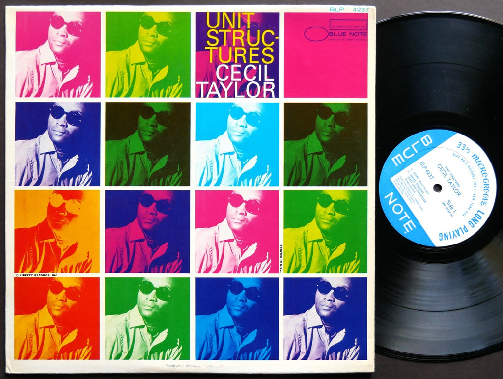 CECIL TAYLOR Unit Structures LP BLUE NOTE 4237 US 1966 NY RVG MONO Alan Silva