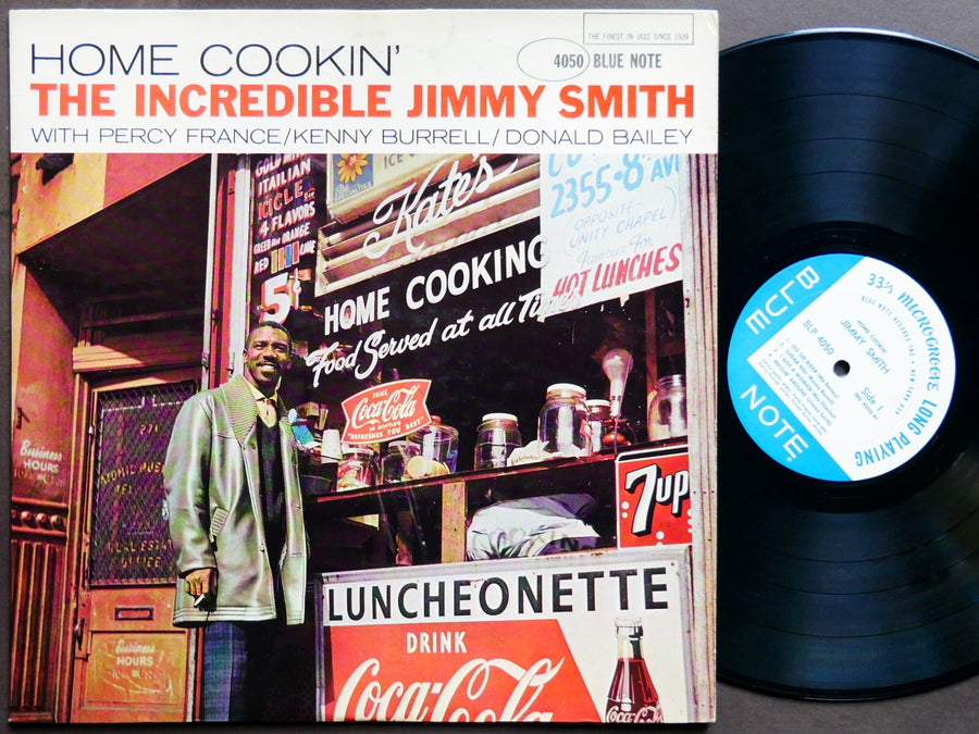 JIMMY SMITH Home Cookin' LP BLUE NOTE BLP 4050 US 1964 NY EAR MONO Kenny Burrell