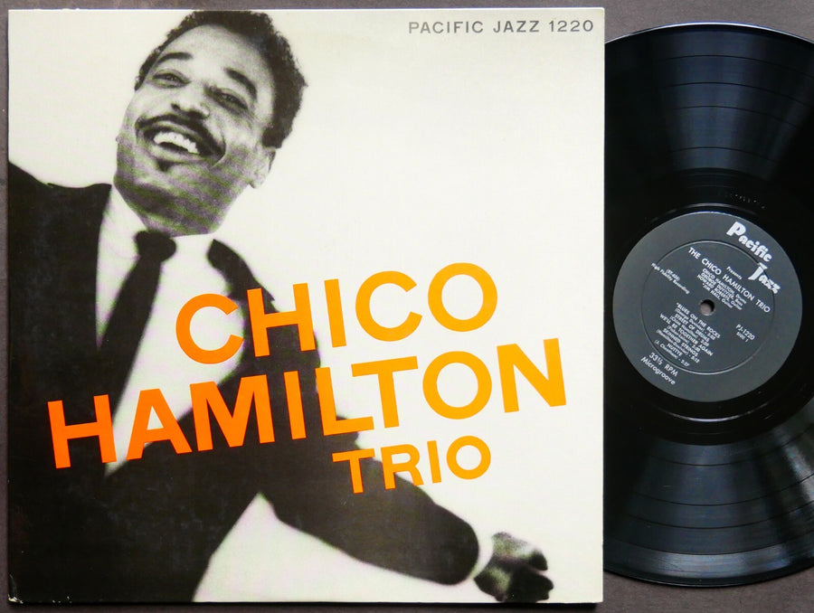 CHICO HAMILTON Trio LP PACIFIC JAZZ PJ-1220 US 1956 DG MONO JAZZ Jim Hall CLEAN
