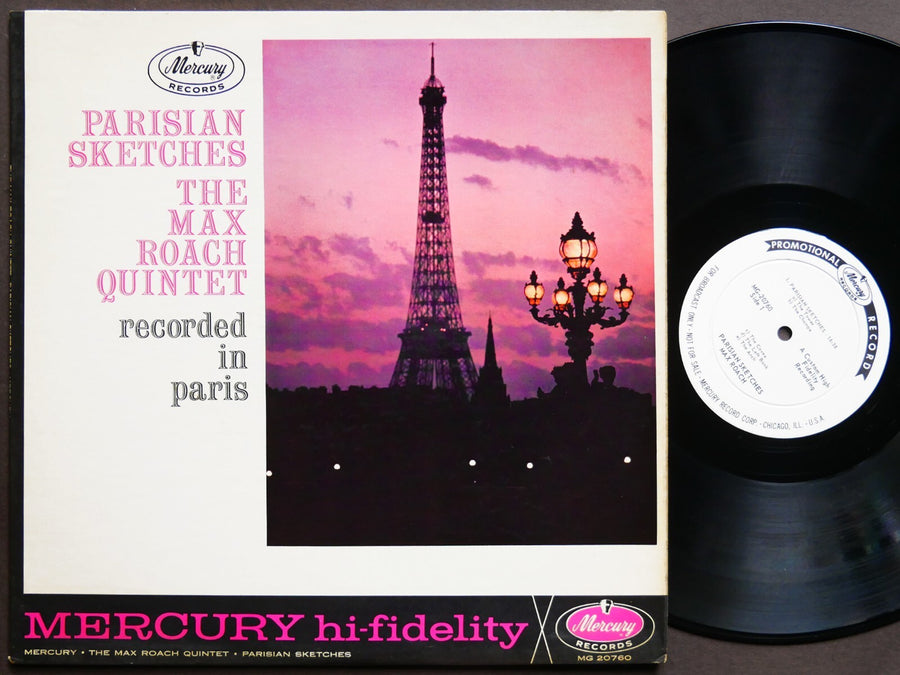 MAX ROACH Quintet Parisian Sketches LP MERCURY MG 20760 DG MONO Tommy Turrentine