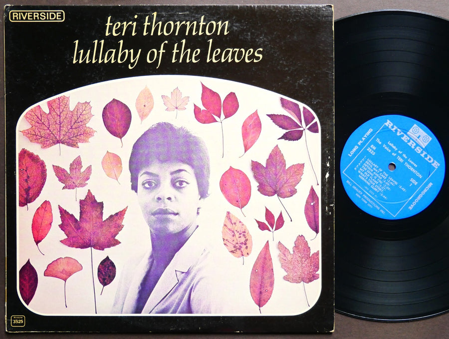 TERI THORNTON Lullaby Of The Leaves LP RIVERSIDE RM 3252 DG MONO Wynton Kelly