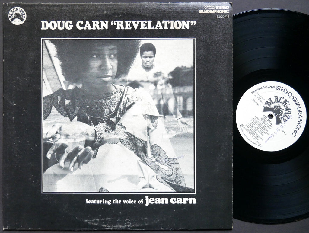 DOUG CARN JEAN CARN Revelation LP BLACK JAZZ RECORDS BJQD/16 US 1973 PROMO VG+