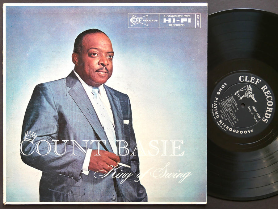 COUNT BASIE King Of Swing LP CLEF RECORDS MGC 724 US '56 DG MONO JAZZ Thad Jones