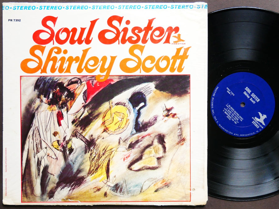 SHIRLEY SCOTT Soul Sister LP PRESTIGE PRST 7392 US 1967 RVG JAZZ Lem Winchester