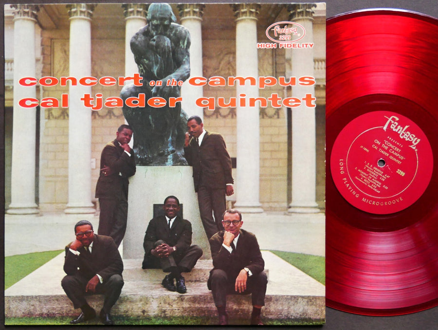 CAL TJADER Quintet Concert On The Campus LP FANTASY 3299 US 1960 JAZZ DG MONO