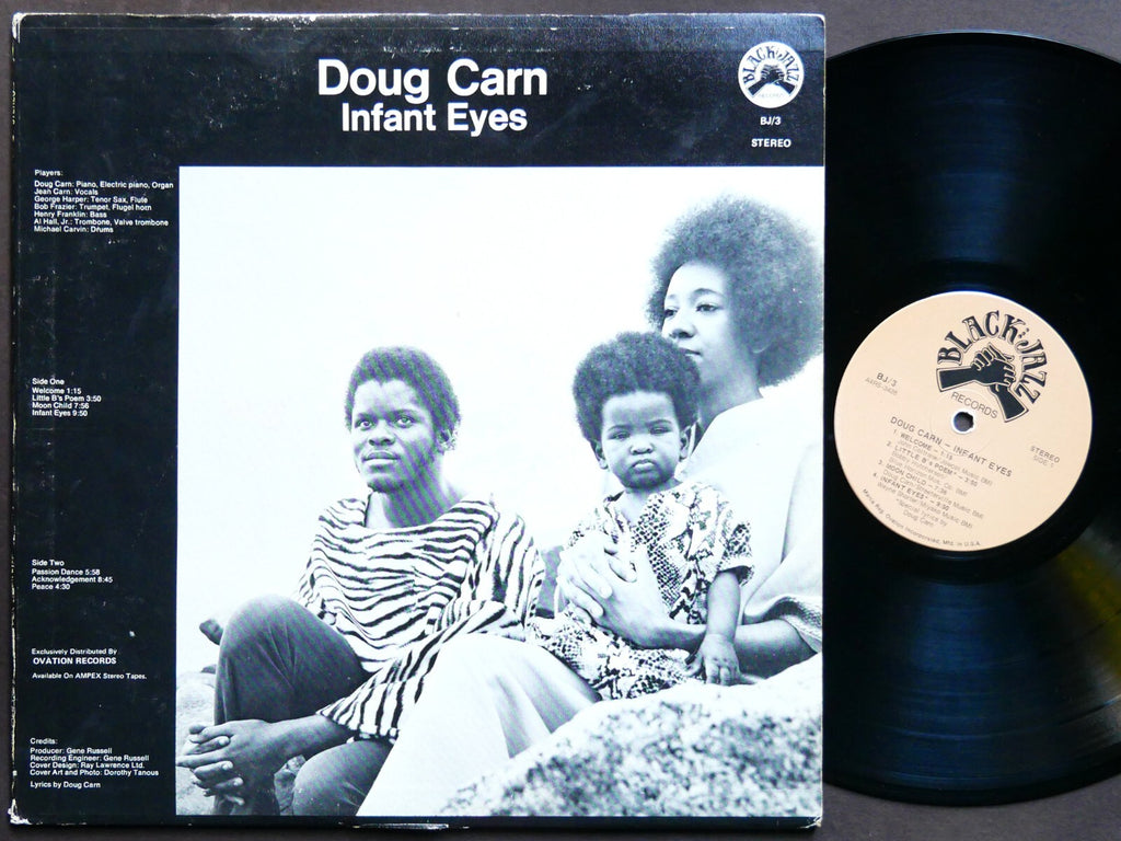 DOUG CARN Infant Eyes LP BLACK JAZZ RECORDS BJ/3 US '71 Henry Franklin Jean Carn