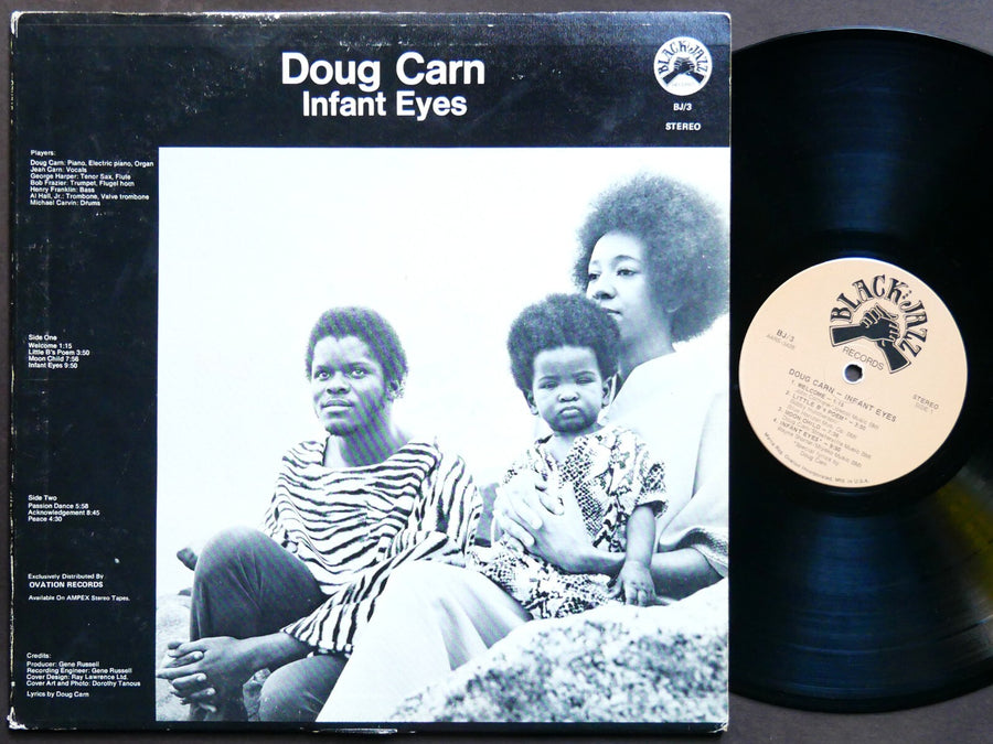 DOUG CARN Infant Eyes LP BLACK JAZZ RECORDS BJ/3 US '71 Henry Franklin Jean Carn