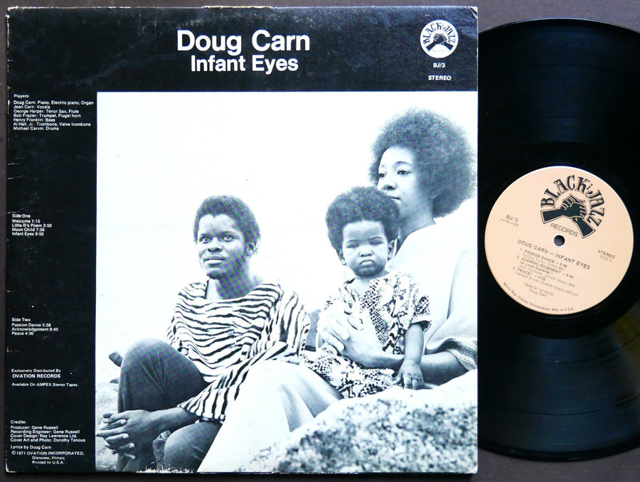 DOUG CARN Infant Eyes LP BLACK JAZZ RECORDS BJ/3 US '71 Henry Franklin Jean Carn
