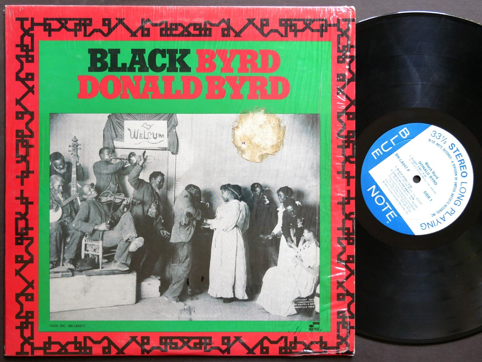 DONALD BYRD Black Byrd LP BLUE NOTE BN-LA047-F US 1973 Jazz Funk Mizell