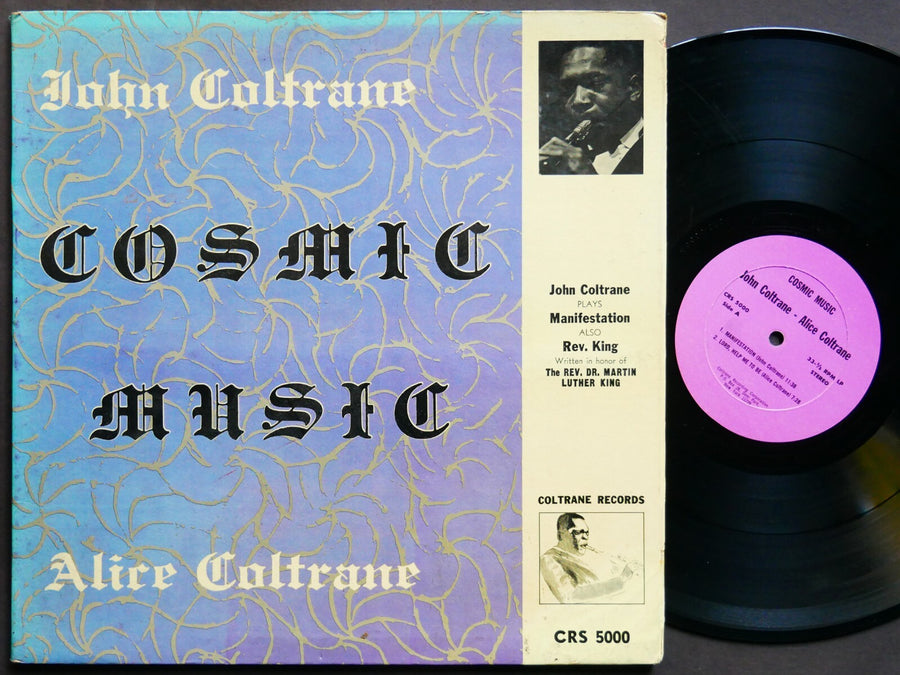 JOHN COLTRANE ALICE Cosmic Music LP COLTRANE CRS 500 US 1968 Pharoah Sanders
