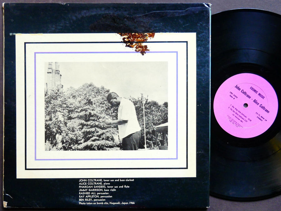 JOHN COLTRANE ALICE Cosmic Music LP COLTRANE CRS 500 US 1968 Pharoah Sanders