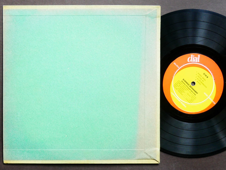 DJANGO REINHARDT The Quintet Of The French.. 10" LP DIAL RECORDS 214 US '51 MONO