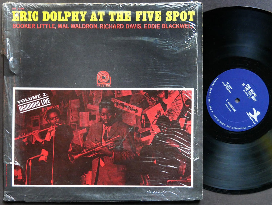 ERIC DOLPHY At The Five Spot Volume 2 LP PRESTIGE PR 7294 RVG MONO Mal Waldron