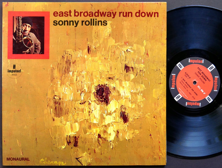 SONNY ROLLINS East Broadway Run Down LP IMPULSE! A-9121 RVG MONO Elvin Jones