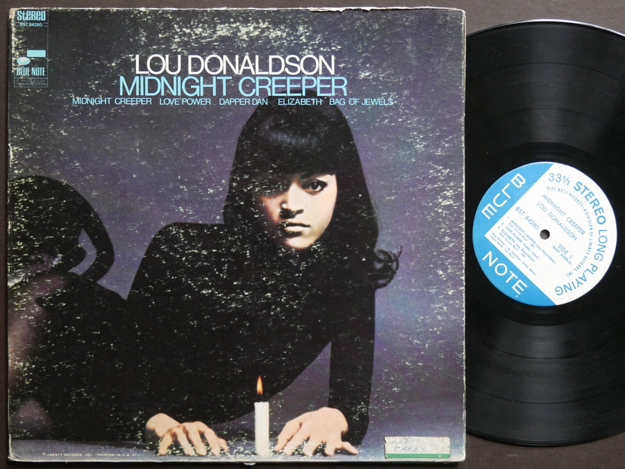 LOU DONALDSON Midnight Creeper LP BLUE NOTE BST 84280 US 1968 RVG Blue Mitchell
