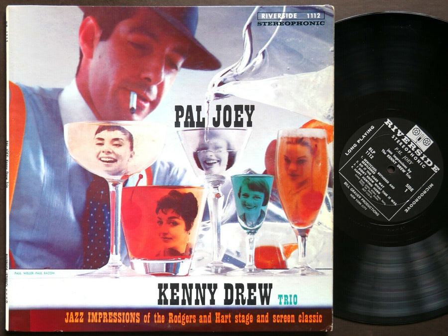 KENNY DREW TRIO Pal Joey LP RIVERSIDE RLP 1112 US 1959 DG Philly Joe Jones CLEAN