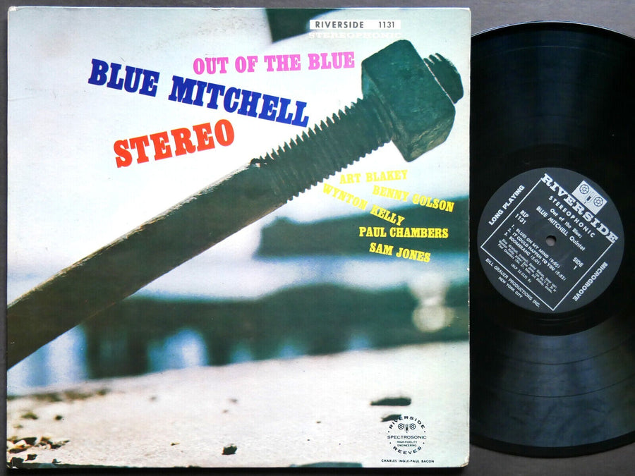 BLUE MITCHELL Out Of The Blue LP RIVERSIDE RLP 1131 Art Blakey Wynton Kelly