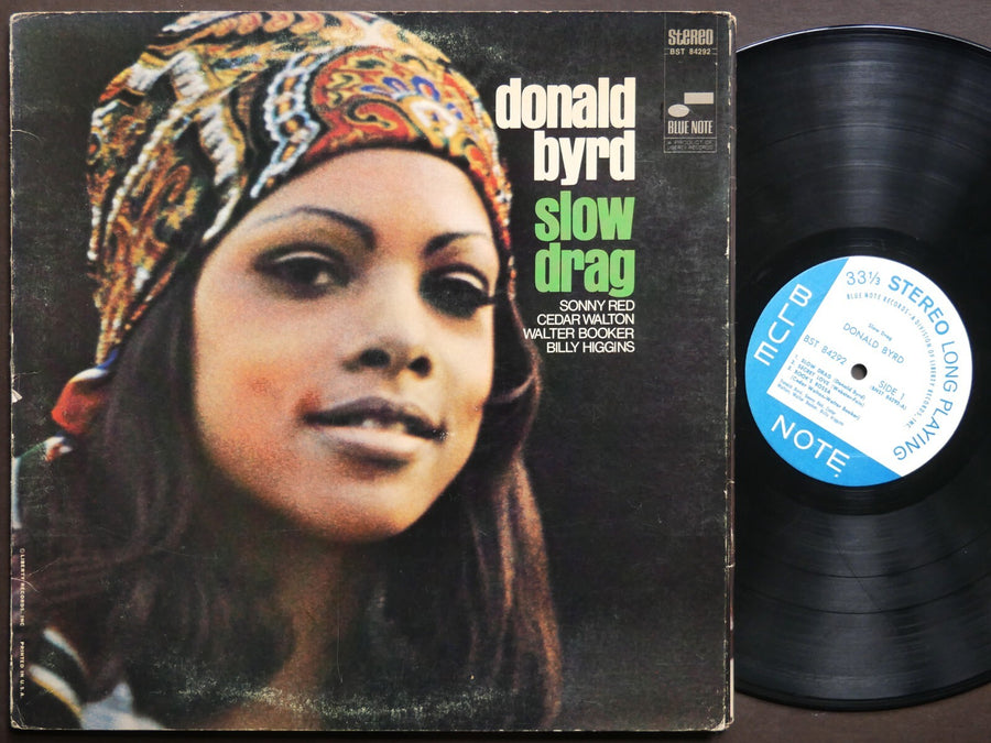 DONALD BYRD Slow Drag LP BLUE NOTE BST 84292 US 1968 RVG Sonny Red Cedar Walton