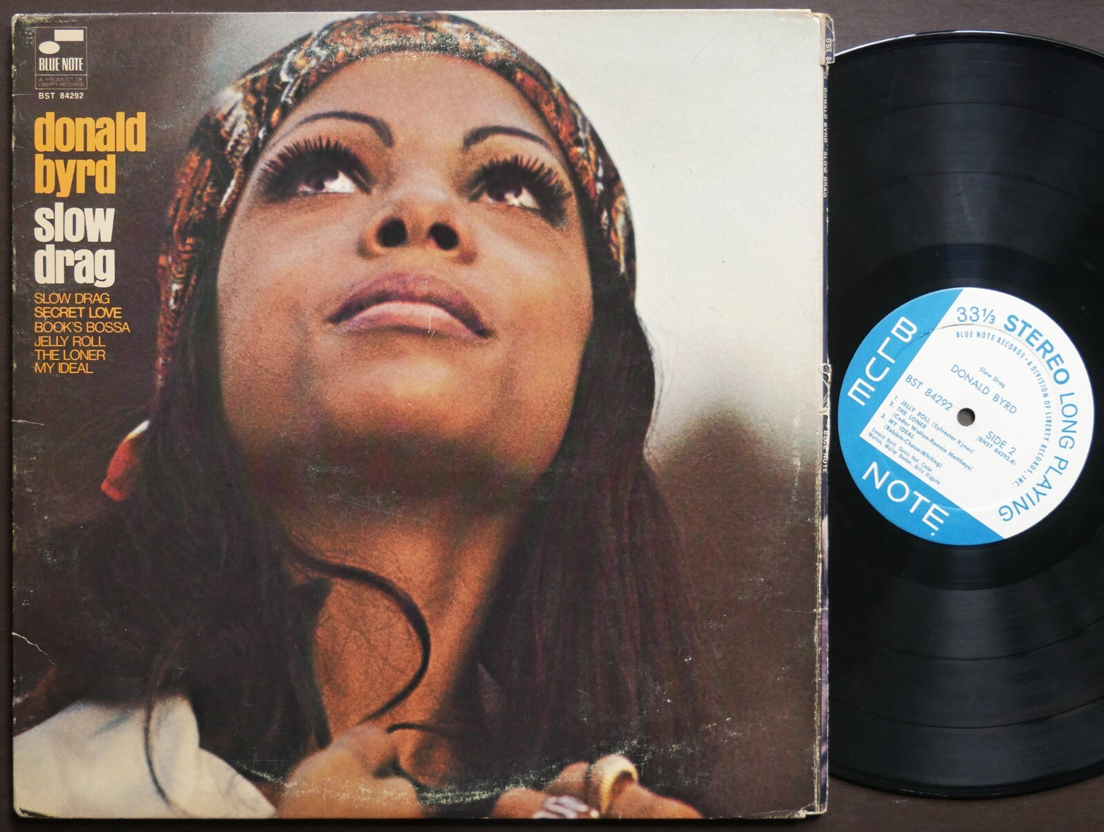 DONALD BYRD Slow Drag LP BLUE NOTE BST 84292 US 1968 RVG Sonny Red Cedar Walton