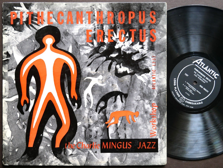 CHARLIE MINGUS Pithecanthropus Erectus LP ATLANTIC 1237 DG MONO JAZZ Mal Waldron