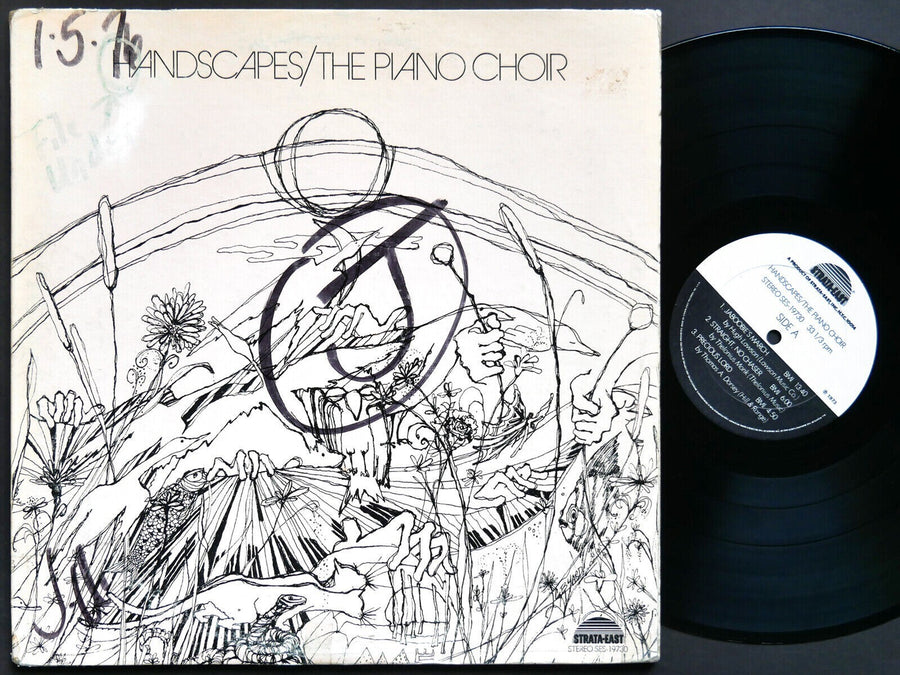 THE PIANO CHOIR Handscapes 2 x LP STRATA-EAST SES-19730 US 1973 Stanley Cowell