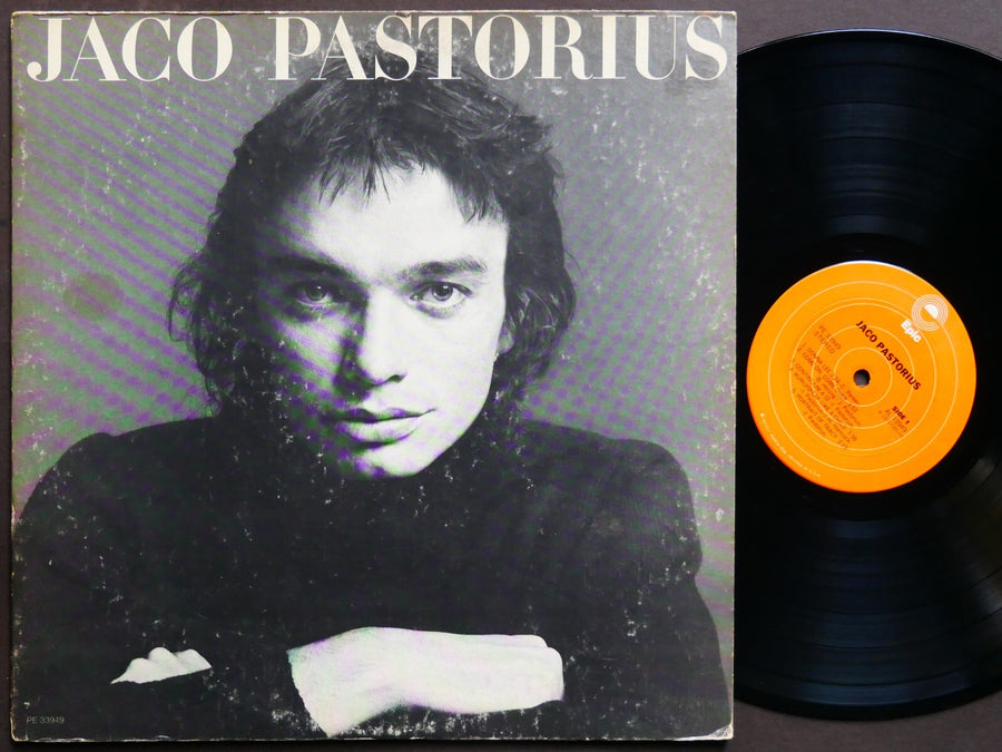 JACO PASTORIUS Self Titled LP EPIC PE 33949 US 1976 Herbie Hancock Lenny White