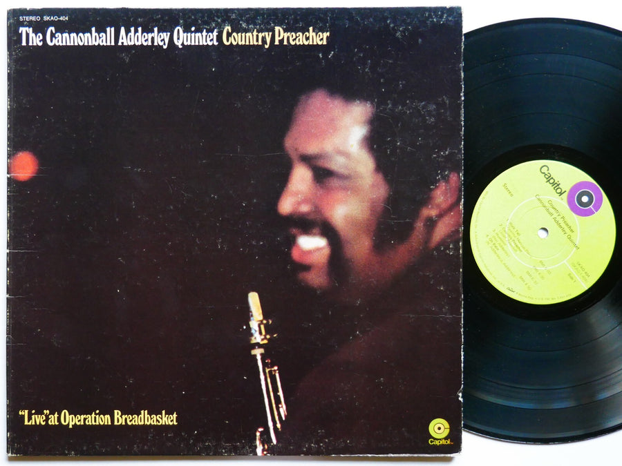 CANNONBALL ADDERLEY QUINTET Country Preacher LP CAPITOL SKAO-404 Joe Zawinul