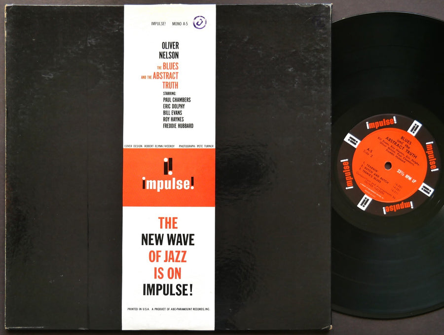 OLIVER NELSON The Blues And The Abstract Truth LP IMPULSE! A-5 Freddie Hubbard