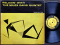 MILES DAVIS Quintet Relaxin' LP PRESTIGE 7129 US 1958 MONO W.50th John Coltrane
