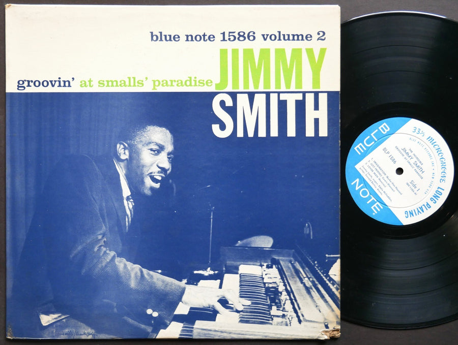 JIMMY SMITH Groovin' At Smalls' Paradise Vol.2 LP BLUE NOTE BLP 1586 NY EAR MONO