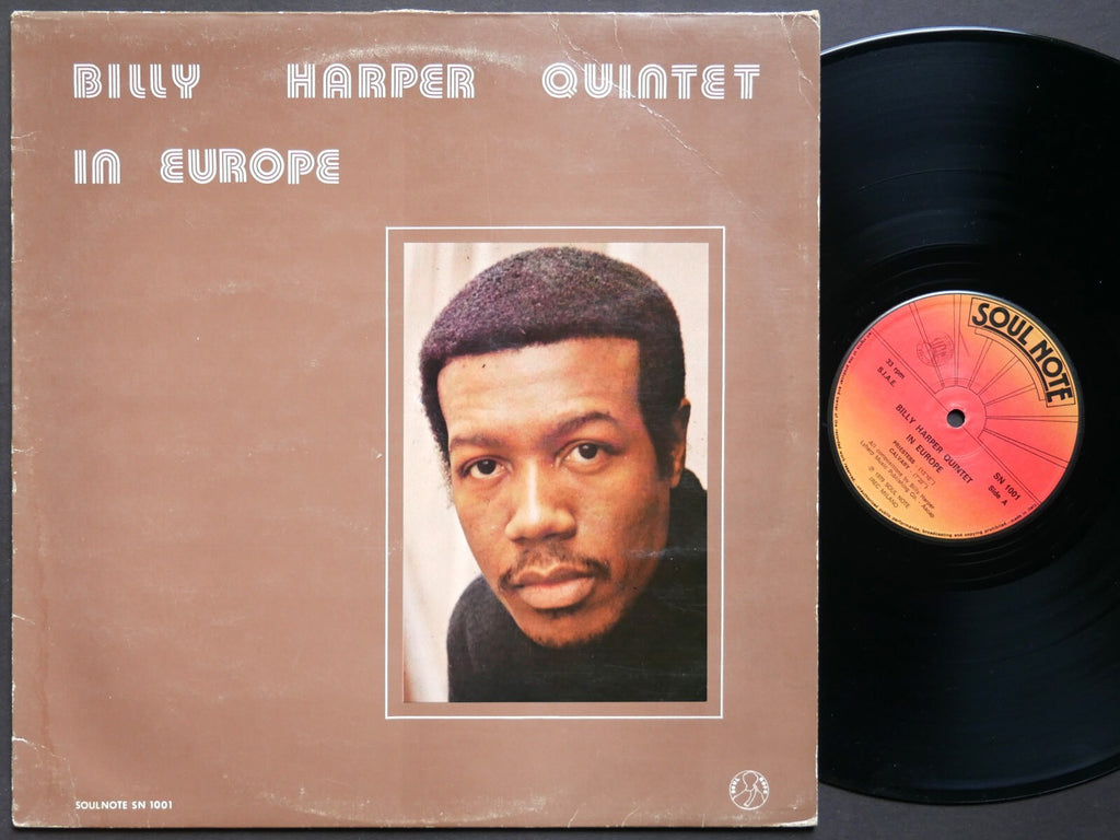 BILLY HARPER Quintet In Europe LP SOUL NOTE SN 1001 ITALY 1979 Horacee Arnold