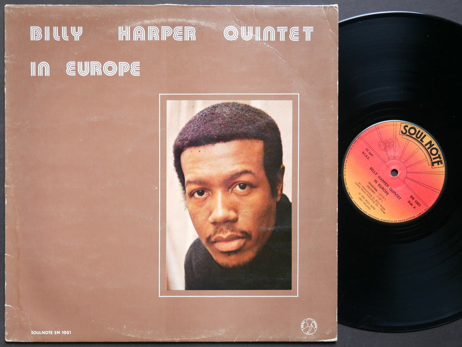 BILLY HARPER Quintet In Europe LP SOUL NOTE SN 1001 ITALY 1979 Horacee Arnold