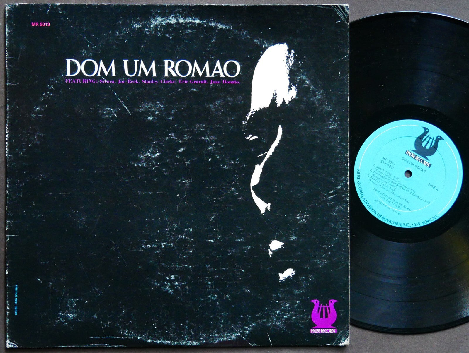 DOM UM ROMAO Self Titled LP MUSE RECORDS MR 5013 US '74 Lloyd McNeil Joao Donato