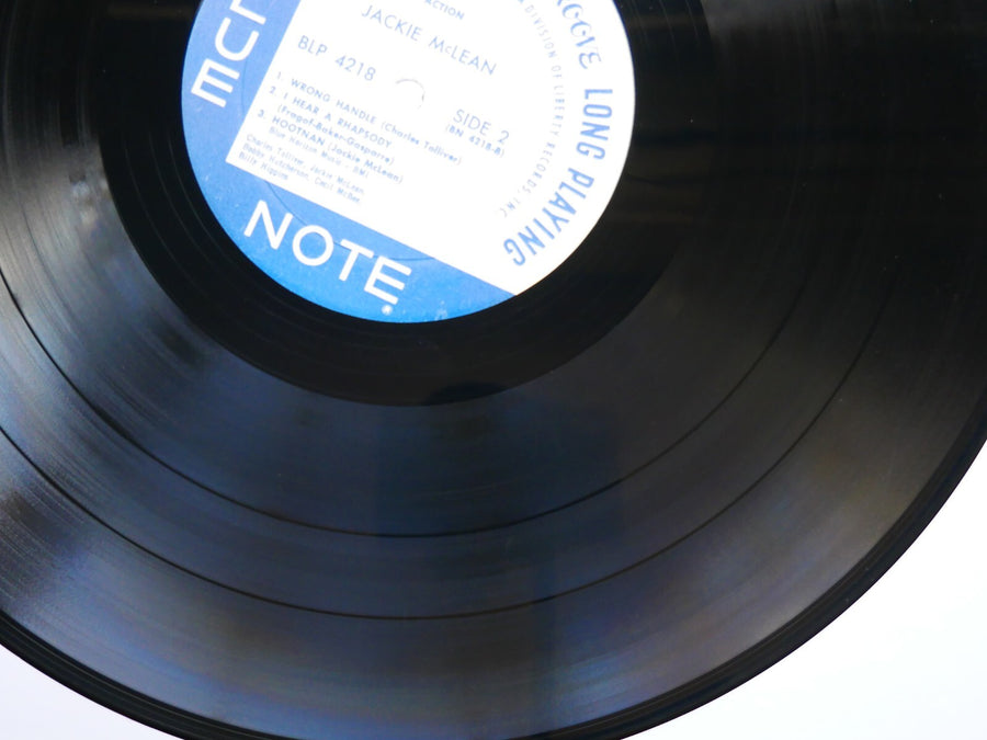 JACKIE MCLEAN Action LP BLUE NOTE BLP 4218 US 1967 MONO Bobby Hutcherson VG+