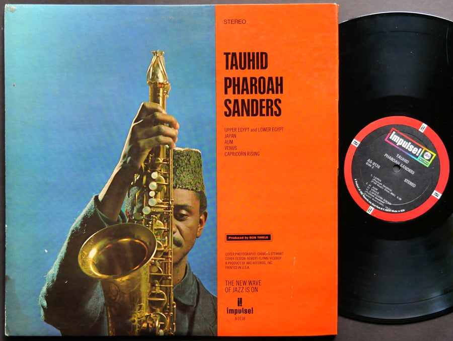PHAROAH SANDERS Tauhid LP IMPULSE! AS-9138 US 1968 Henry Grimes Sonny Sharrock