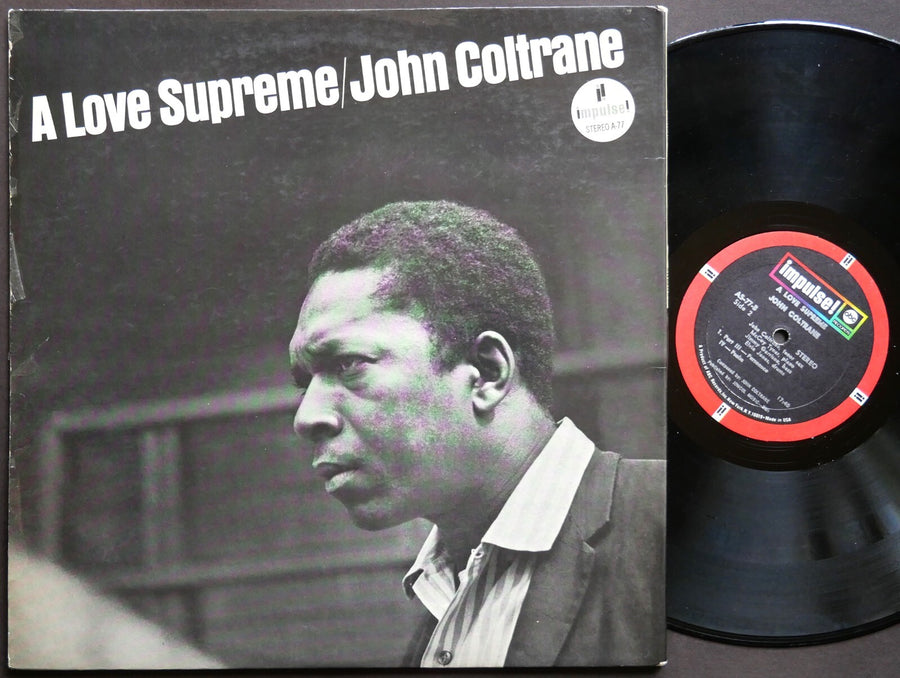 JOHN COLTRANE A Love Supreme LP IMPULSE! AS-77 US 1970 McCoy Tyner Elvin Jones