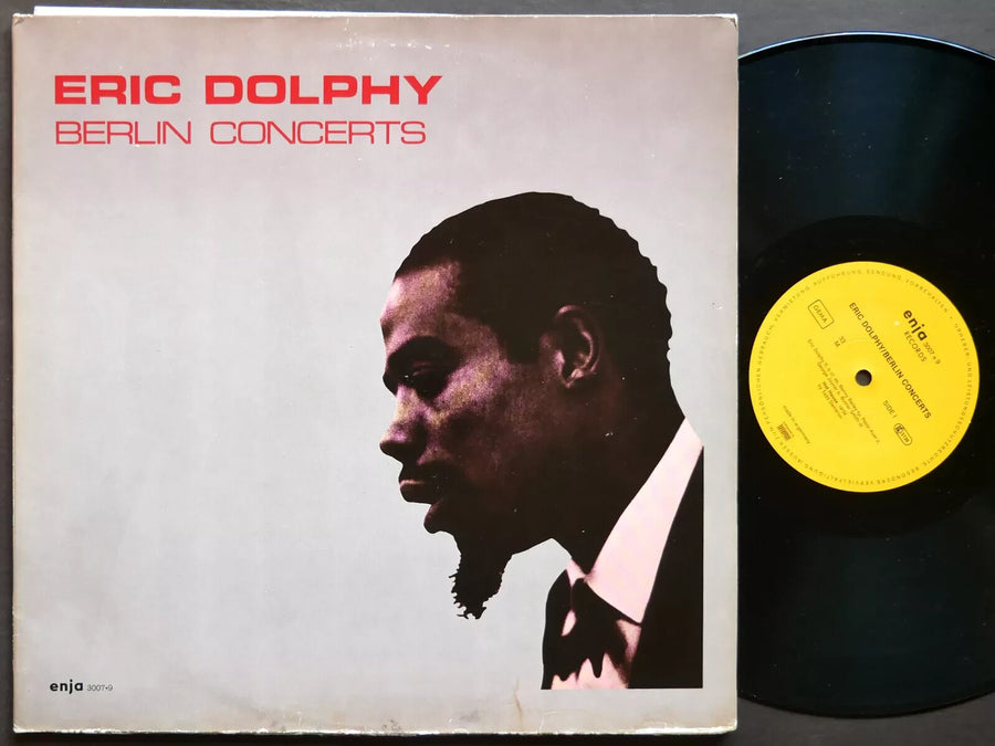 ERIC DOLPHY Berlin Concerts 2 x LP ENJA RECORDS ENJA 3007 GERMANY JAZZ CLEAN