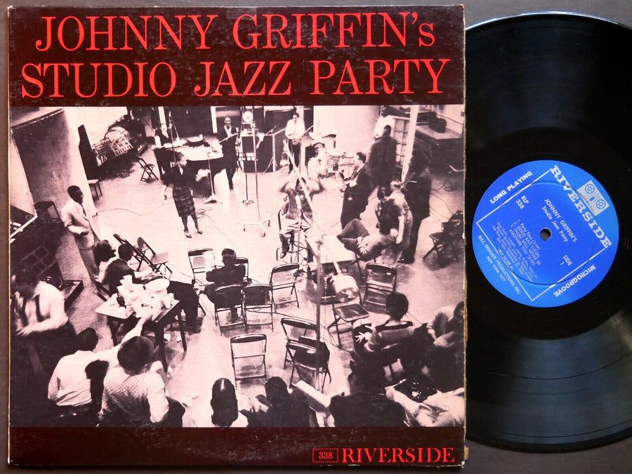 JOHNNY GRIFFIN Studio Jazz Party LP RIVERSIDE RECORDS RLP 338 US 1961 DG MONO