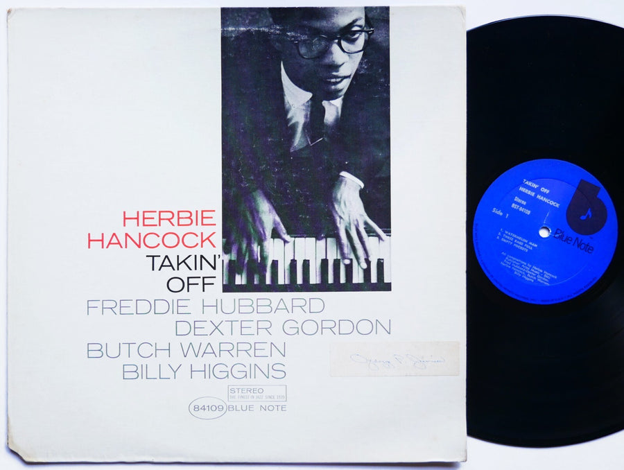 HERBIE HANCOCK Takin' Off LP BLUE NOTE BST 84109 US 1975 JAZZ Freddie Hubbard