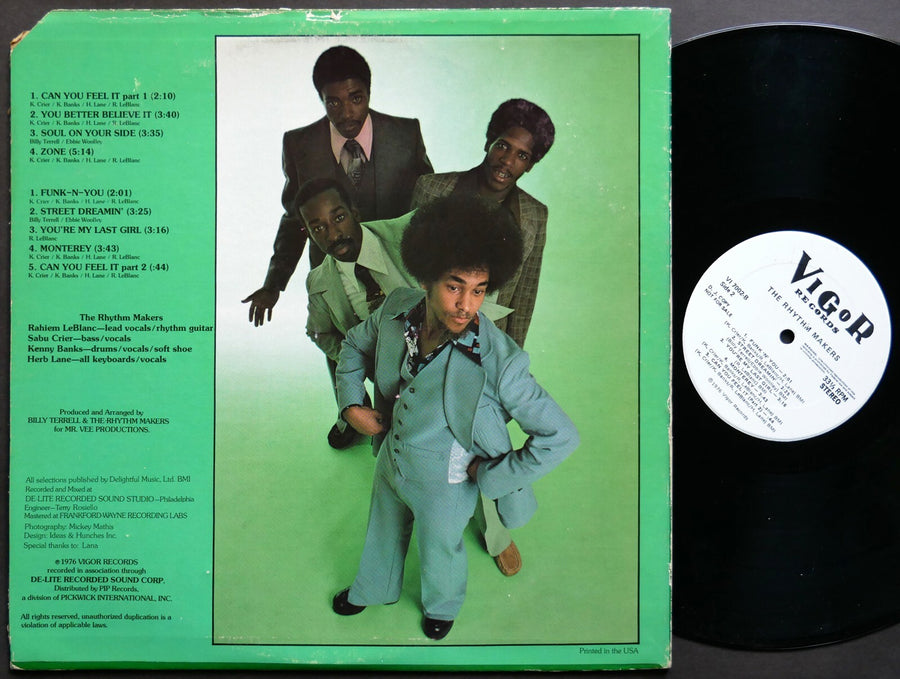 THE RHYTHM MAKERS Soul On Your Side LP VIGOR RECORDS VI 7002 US 1976 Funk Soul