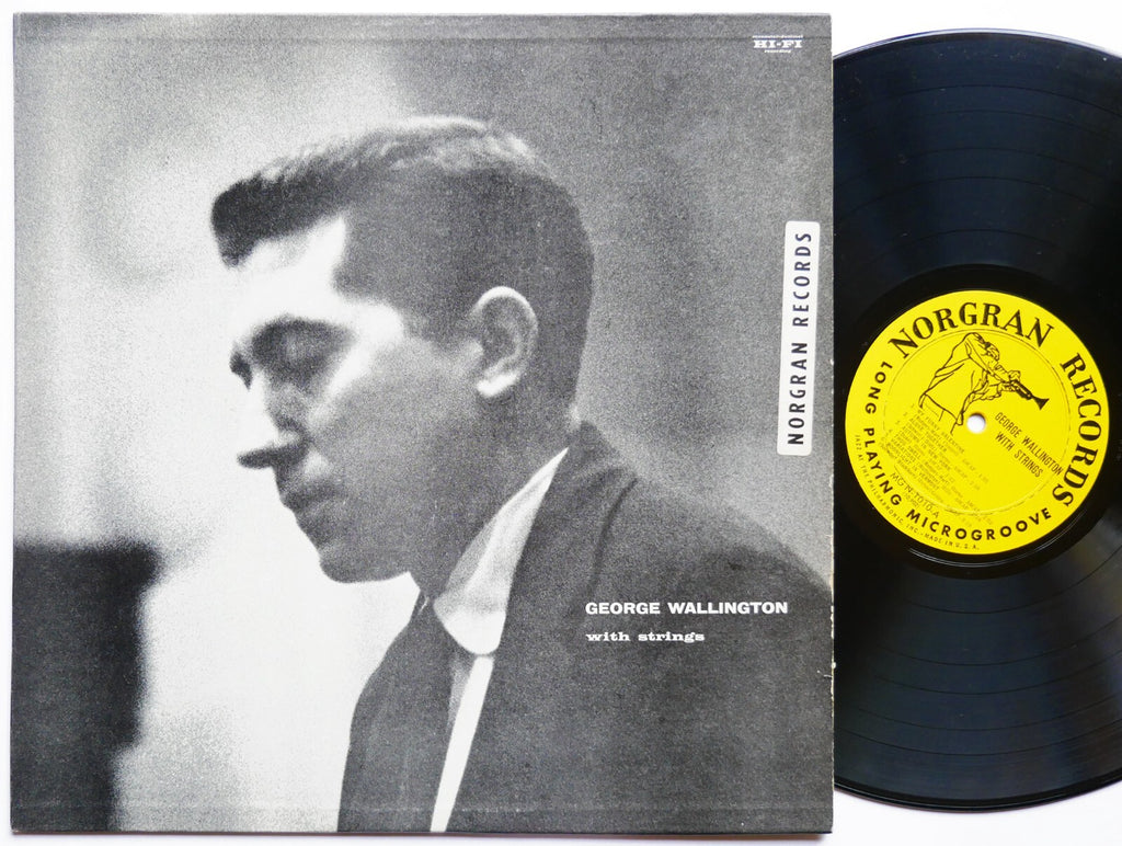 GEORGE WALLINGTON With Strings LP NORGRAN RECORDS MGN 1010 US 1954 DG MONO CLEAN