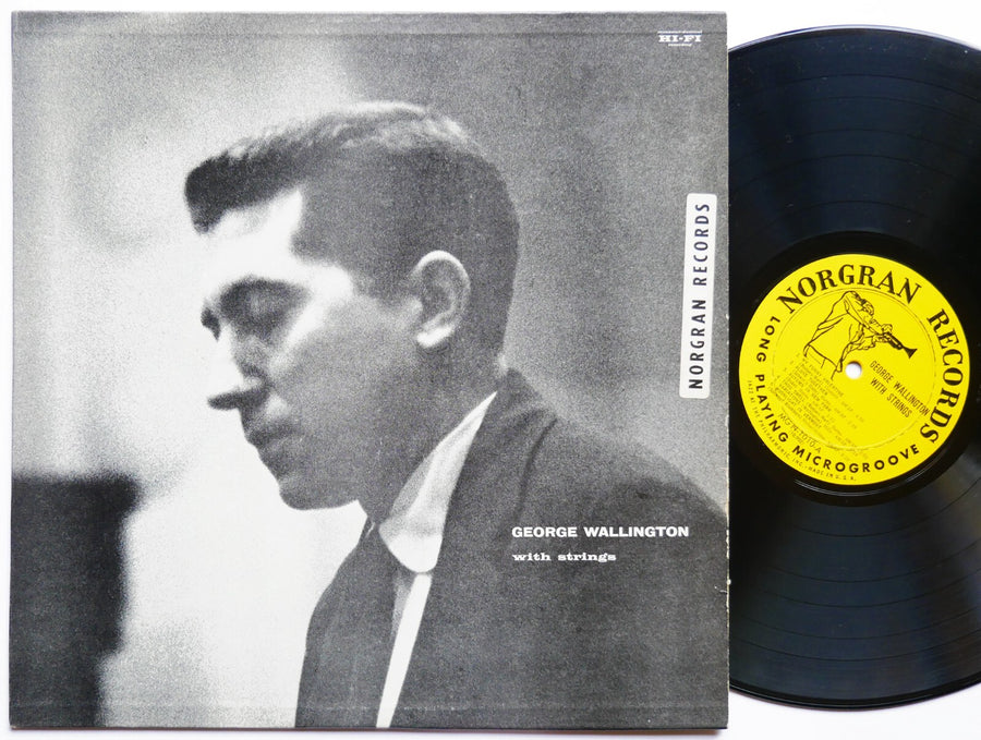 GEORGE WALLINGTON With Strings LP NORGRAN RECORDS MGN 1010 US 1954 DG MONO CLEAN