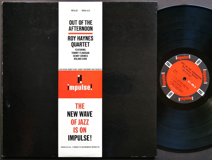 ROY HAYNES QUARTET Out Of The Afternoon LP IMPULSE! A-23 Am-Par MONO Roland Kirk