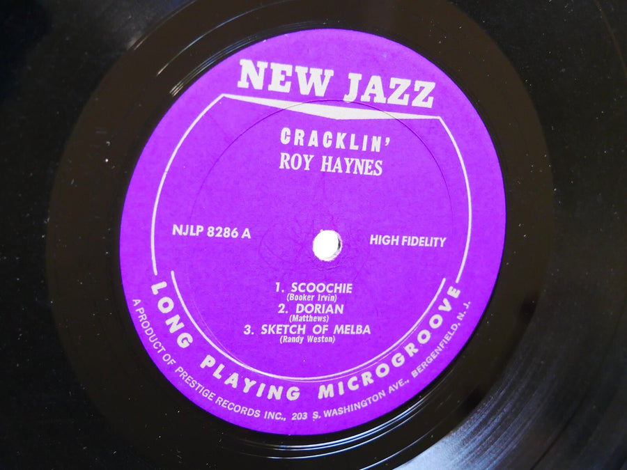 ROY HAYNES BOOKER ERVIN Cracklin' LP NEW JAZZ NJLP 8286 US 1964 JAZZ RVG MONO