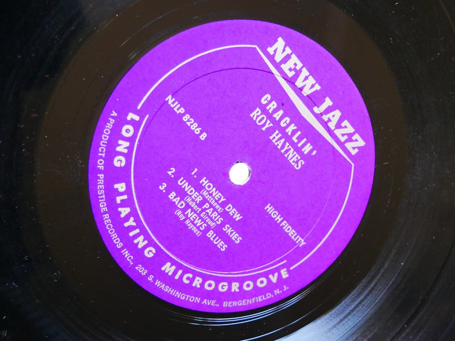 ROY HAYNES BOOKER ERVIN Cracklin' LP NEW JAZZ NJLP 8286 US 1964 JAZZ RVG MONO