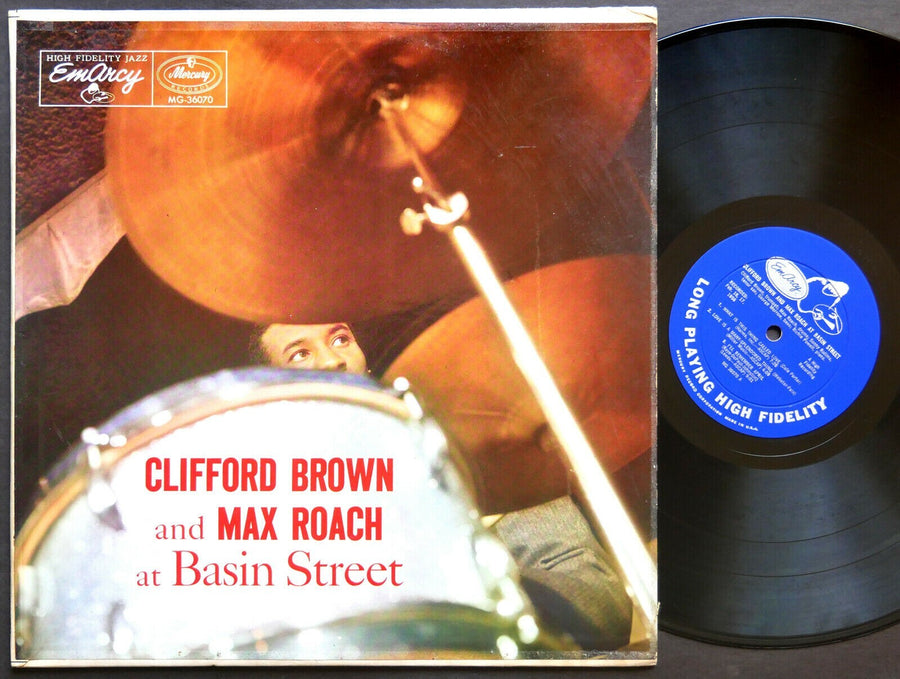 CLIFFORD BROWN MAX ROACH At Basin Street LP EMARCY MG36070 DG MONO Sonny Rollins
