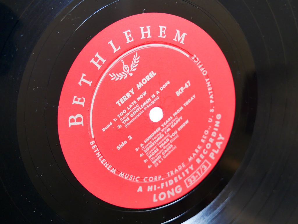TERRY MOREL Songs Of A Woman In Love LP BETHLEHEM BCP-47 US 1956 RVG DG MONO