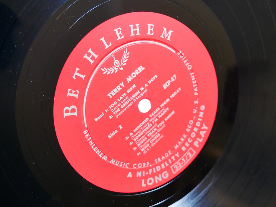 TERRY MOREL Songs Of A Woman In Love LP BETHLEHEM BCP-47 US 1956 RVG DG MONO