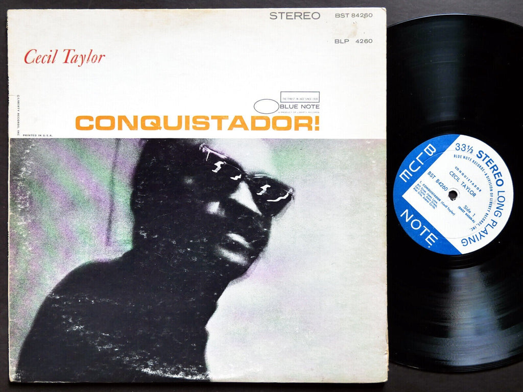 CECIL TAYLOR Conquistador! LP BLUE NOTE 84260 US 1966 Alan Silva Henry Grimes