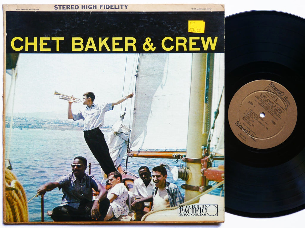 CHET BAKER & Crew WORLD PACIFIC RECORDS WP-1224 US 1958 DG ST JAZZ Bobby Timmons